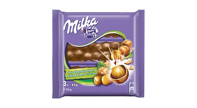 Milka Hazelnoot Bar 45g