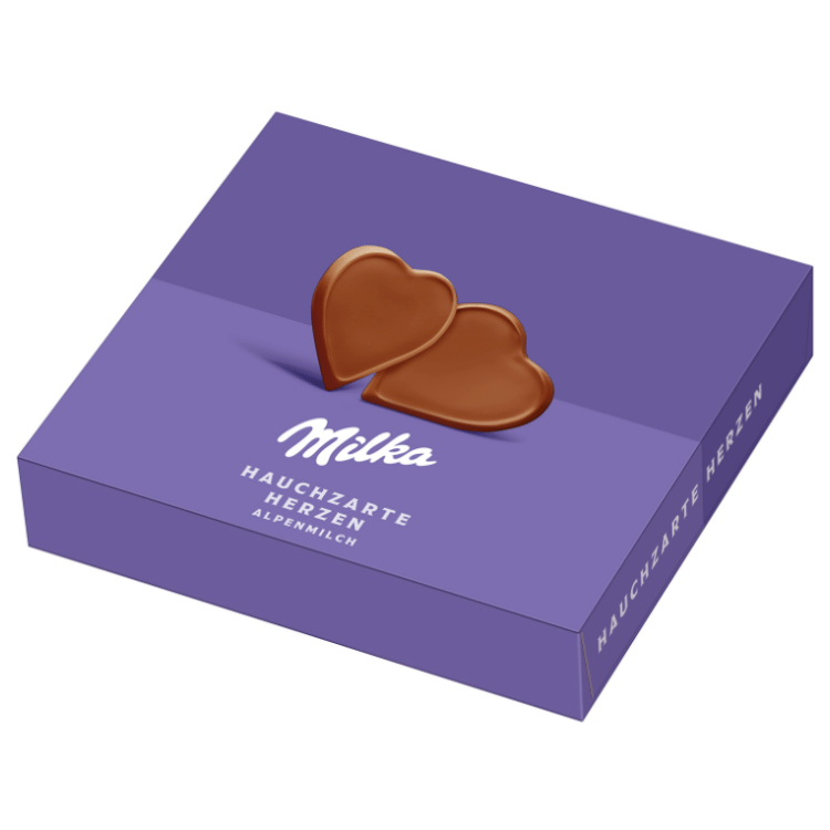 Milka Hearts Alpine Milk Box