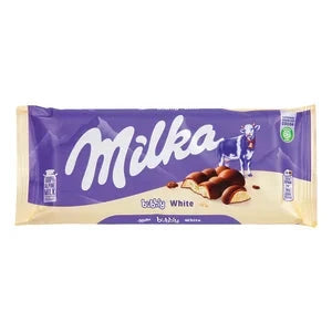 Milka Bubbly White Chocolate Bar