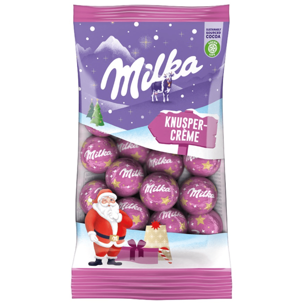 Milka Christmas Balls Crunchy Cream