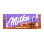 Milka Peanut Crispy Caramel Chocolate Bar