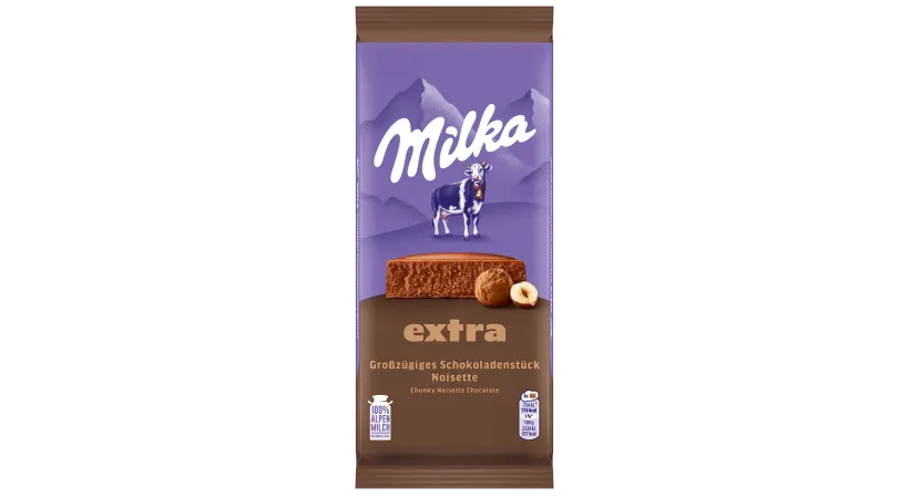 Milka Extra Noisette 190g