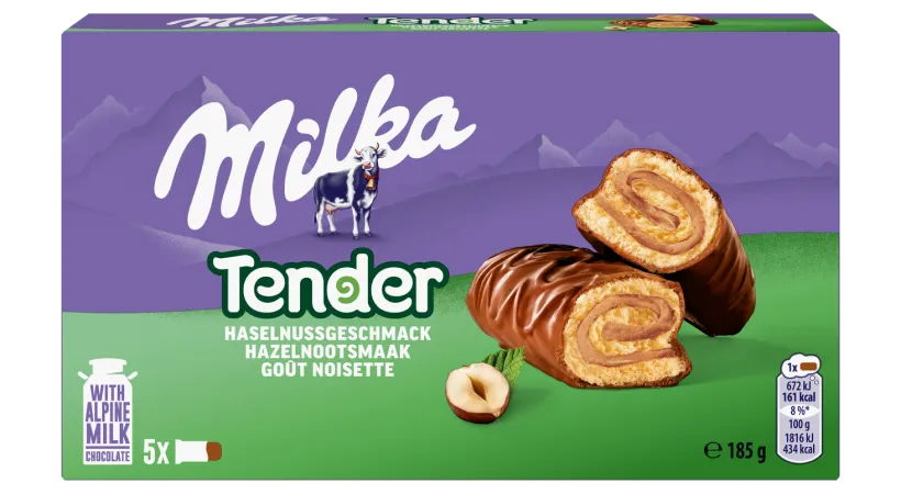 Milka Tender Nuss 5er 185g