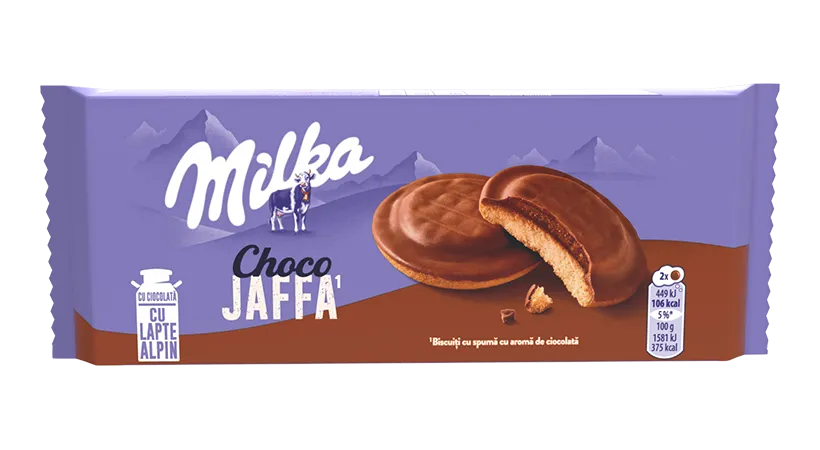 Milka Choco Cow Biscuiți cu ciocolată în formă de văcuță 40g