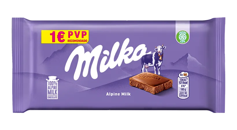 Milka Chocolate con Leche 45g