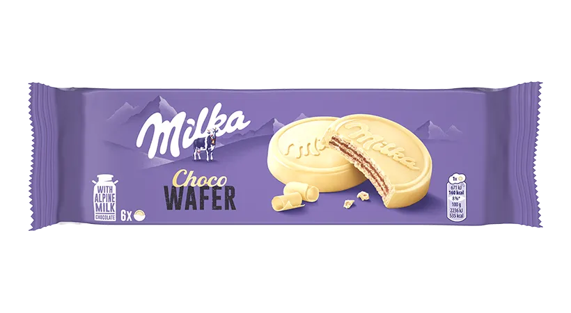 Milka Chocowafer White 180g