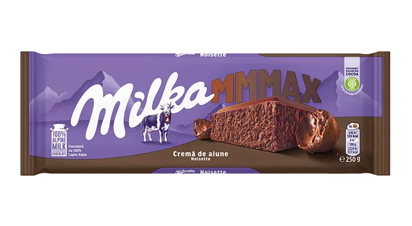 Milka Mmmax Cremă de Alune 250g