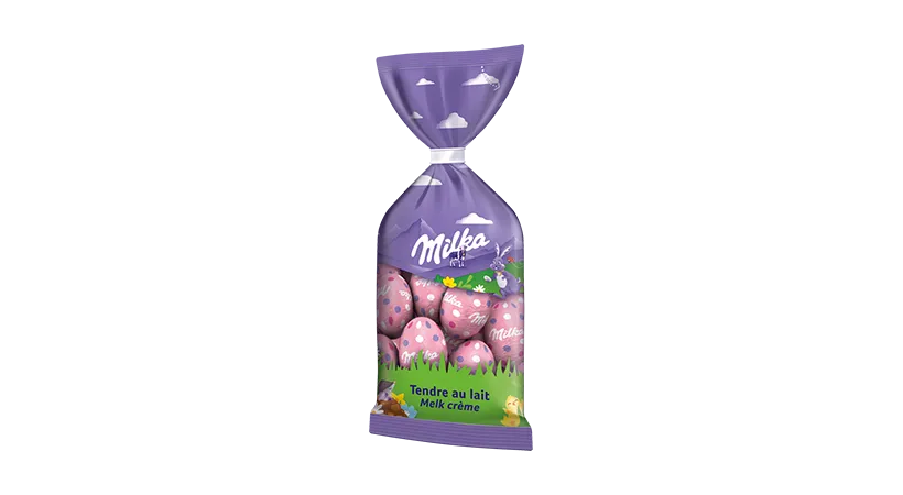 Milka Paaseitjes Melk Crème