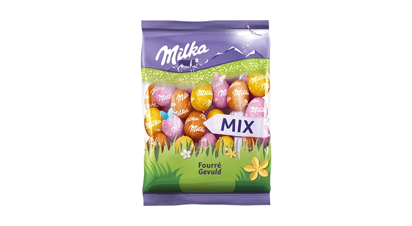 Milka Paaseitjes wit 350g