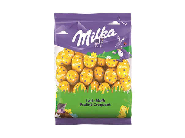 Milka Petits Œufs Tendre au Lait 100g