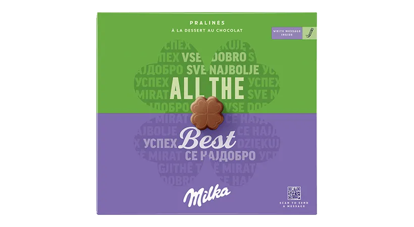 Milka Pralines Milk Crème 110g