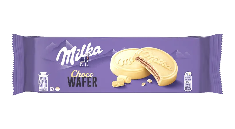 Milka Wafer Choco Leche 150g