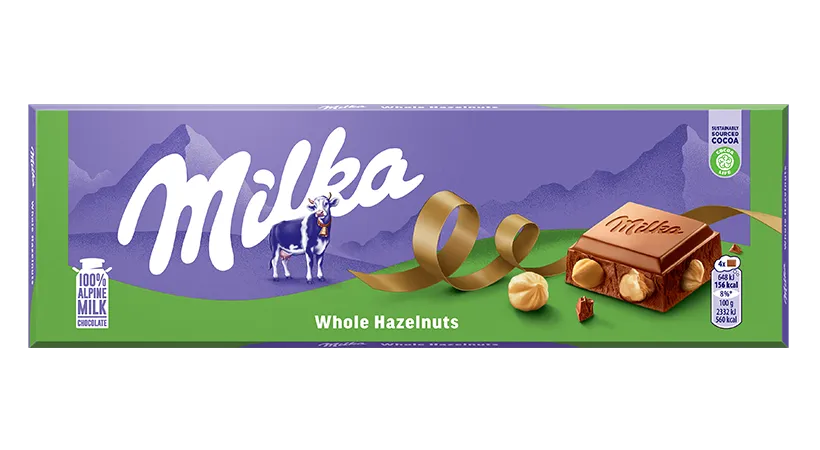 Milka Whole Hazelnuts 250g
