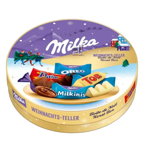 Milka Christmas Gift Box 198g original product packaging