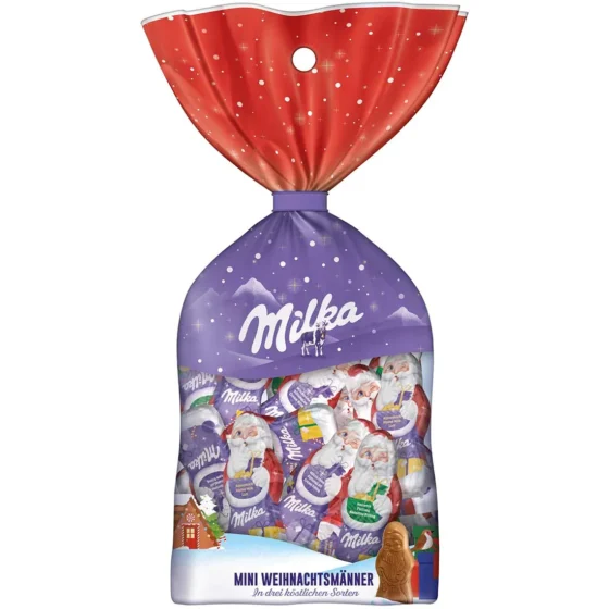 Milka Mini Santa Claus 120g original retail packaging