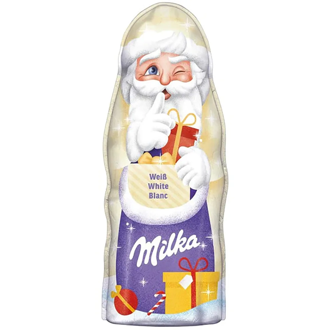 Milka Santa Claus White 90g package image