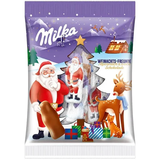 Milka Weihnachts-Freunde 120g product packaging